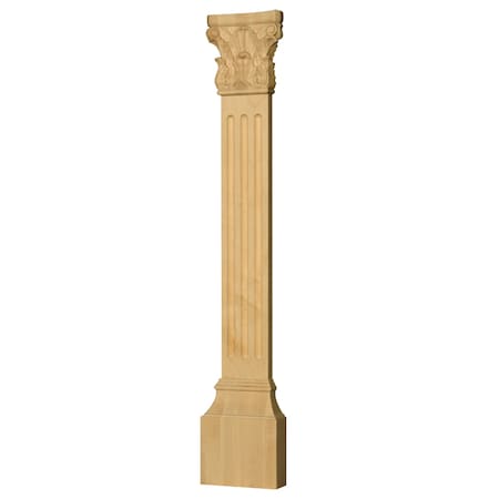 Osborne Wood Products 34 1/2 x 6 Corinthian Pilaster Assembly in Cherry PK 3509C